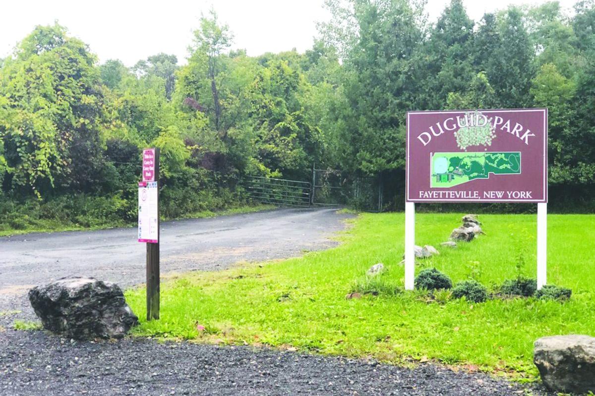 Image of Duguid Park Sign