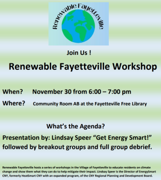 renewable fayetteville workshop november 30 2023