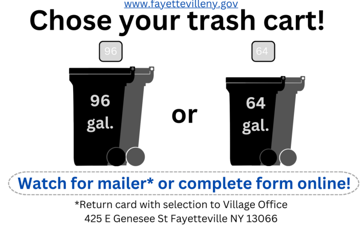 choose your trash cart size